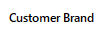 Customer Brand