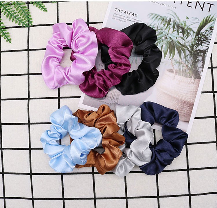 Sweet silk velvet Elastic Hair bands hair Rope for Women scrunchies for Girls Hair Accessories