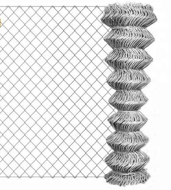 6 Foot 9 Gauge anti-rust galvanized diamond mesh chain link fence