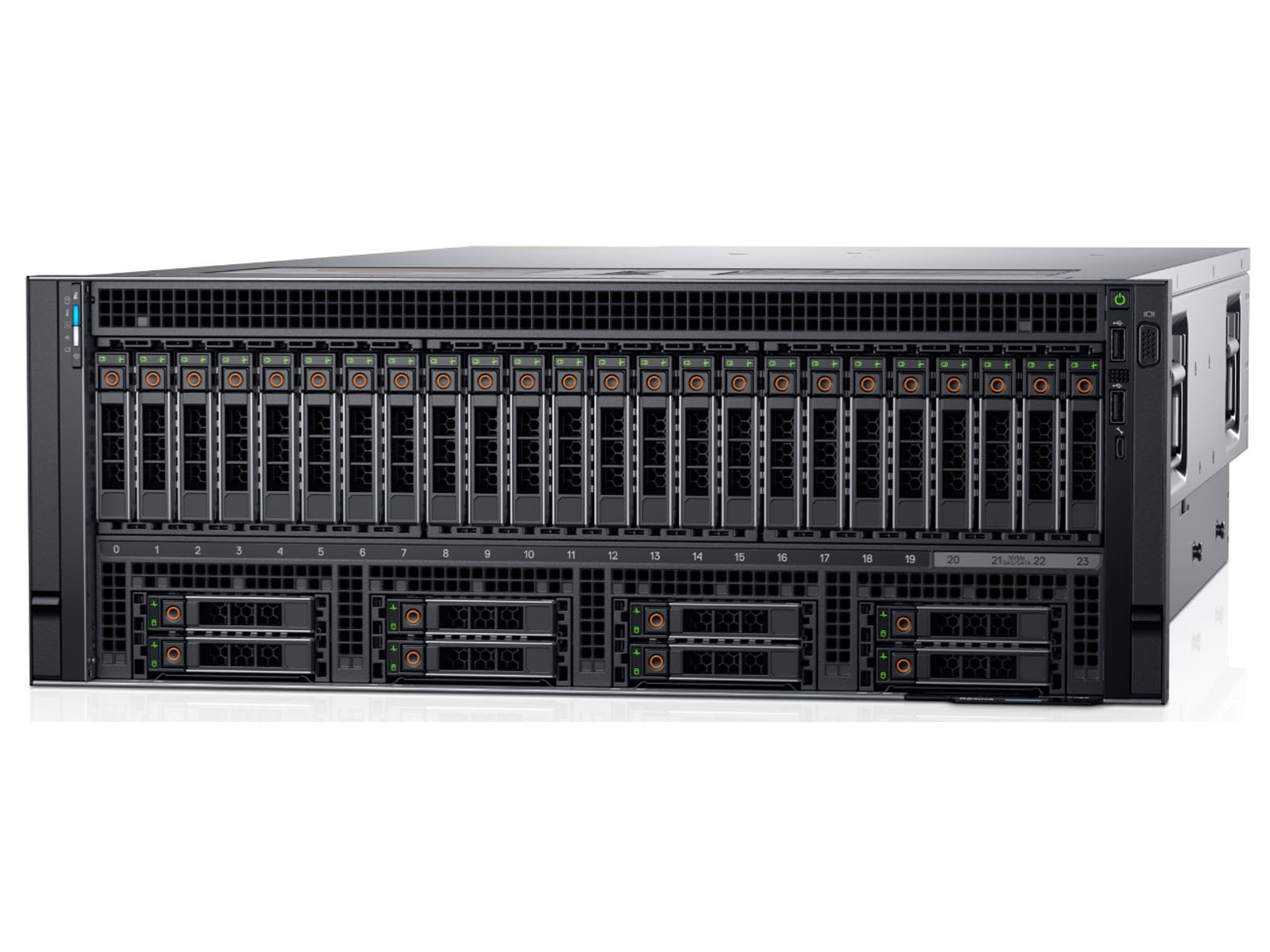 DELLEMC PowerEdge R940xa 4U 4Socket High Performance GPU AI Rack Server