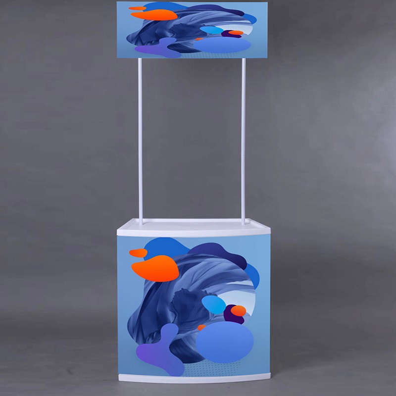 Economical Outdoor Advertising PP Folding Promotion Table Counter
