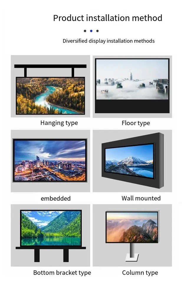 Park Square Scenic Spot column led Outdoor display screen p10 HD full color led Advertising screen rental screen