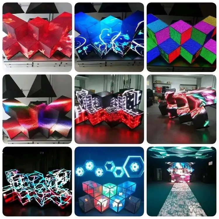 full color flexible display soft flexible screen indoor outdoor electronic advertising screen
