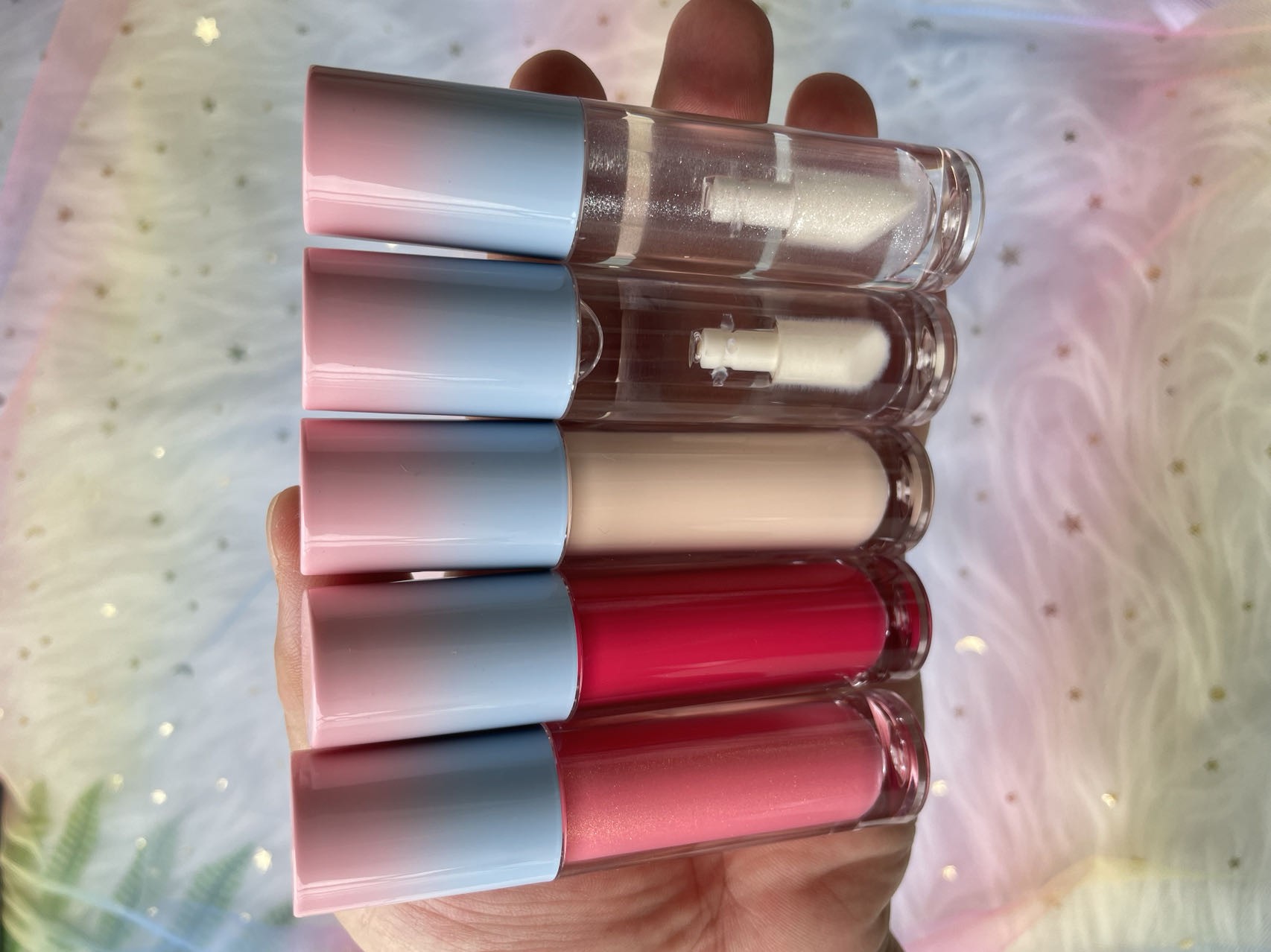 73 colors Waterproof Private Label Factory Fashionable lipgloss Custom logo Liquid Vegan lipgloss