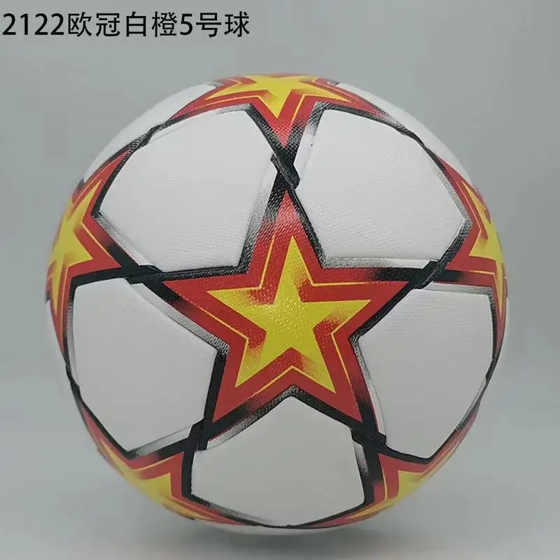 High sale Competition Standard Match 5# Thermal Bonded PU Soccer Ball Football