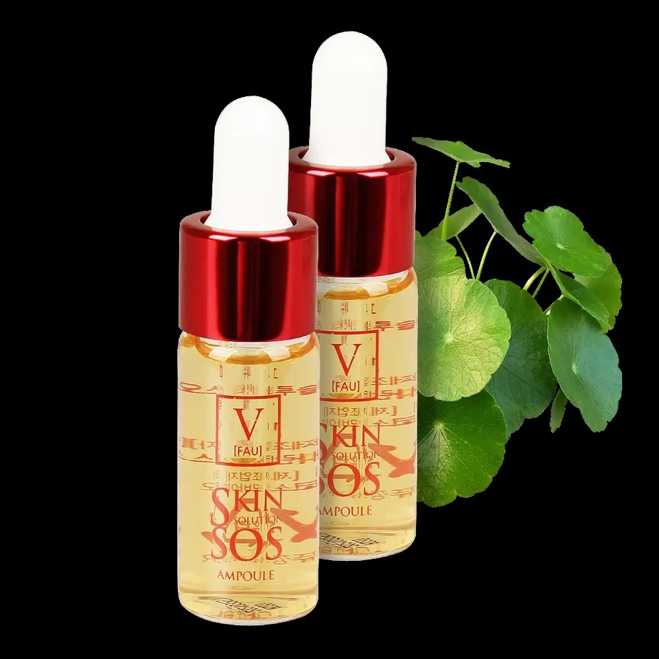 CPNP FAU SKIN SOLUTION SOS Ampoule 10ml*5ea for Sensitive and Troubled Skin Acne treatment K-Beauty Korean cosmetics