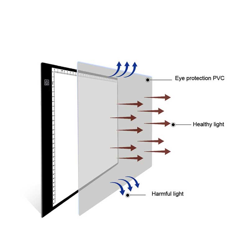 Best Price Tracing Light Box Pad Board Ultra Slim Adjustable Brightness Art A1 Usb Portable