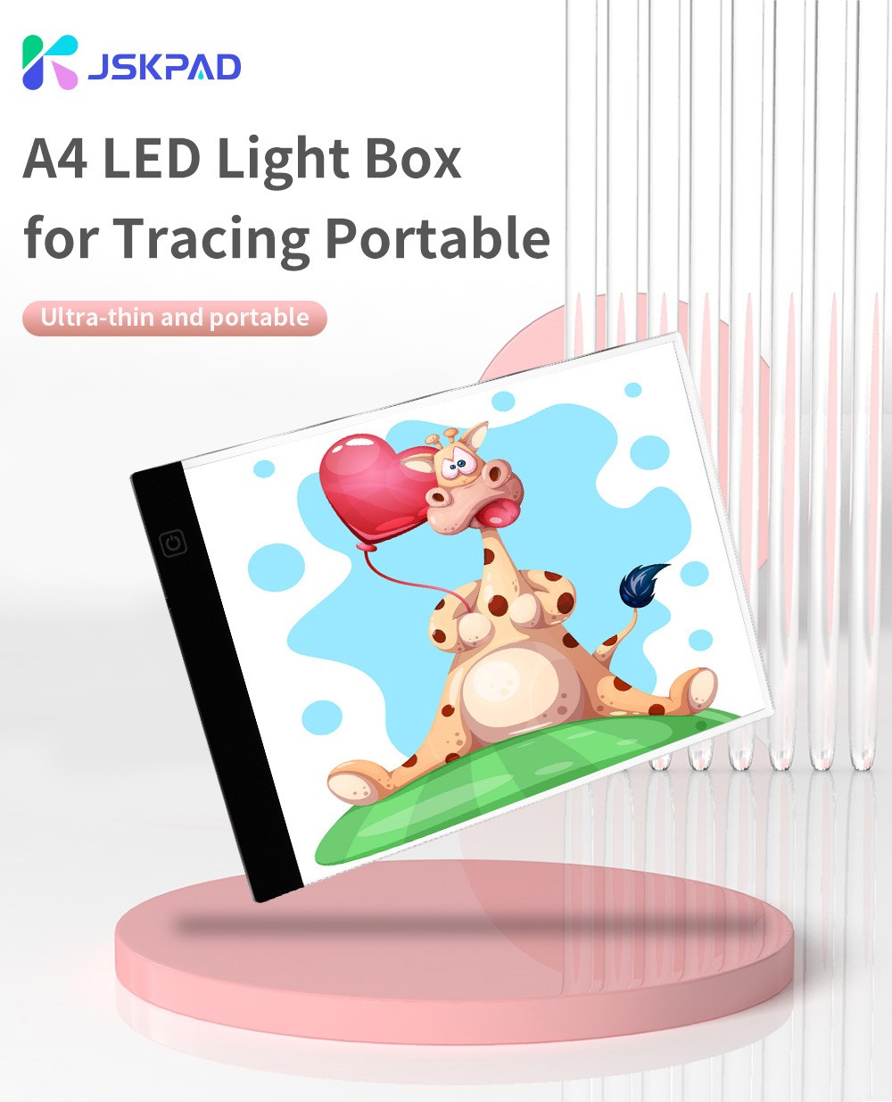 led light pad for artwork painting art craft tracing light board for students artists