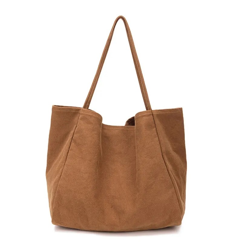 Wholesale Natural 12oz Custom Organic Printing Blank Cotton Canvas Shopping Tote Bag