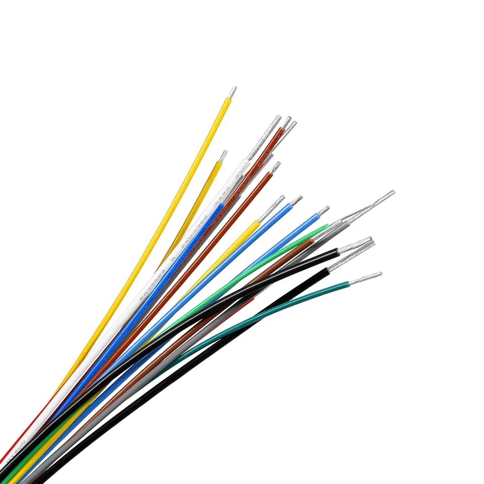 UL Certification 3173 XLPE insulated wires cables 600V 125C 20awg 22awg 24awg home appliance, new energy automobile, lighting