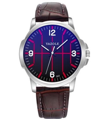 YAZOLE323 quartz watch large dial middle school student watch personality men's and women's basketball sports watch