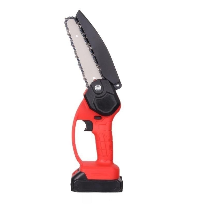 Mini Brushless Electric Chain Saw Rechargeable Battery Cordless One Hand Chainsaw Portable Wood Cutting Tool Set