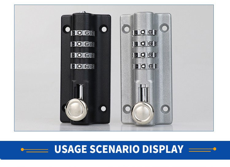 locking hinge with bolt high quality aluminum flush bolt lock latch tower waterproof and anti-rust bolt lock