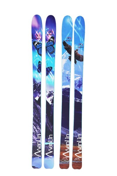 Wholesale custom rental alpine skis