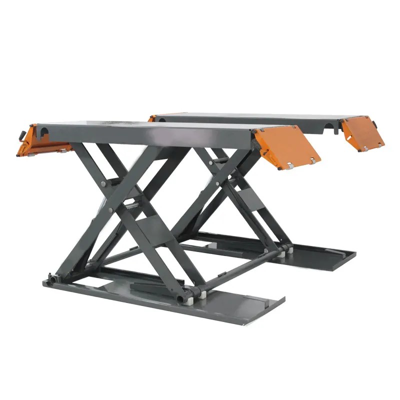 3Tons Electrical Release Portable mid rise Scissor Car Lift