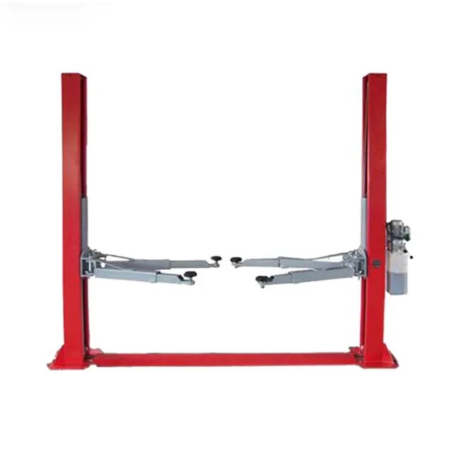 4T electrical release two post hydraulic auto hoist car elevator vehicle lifter