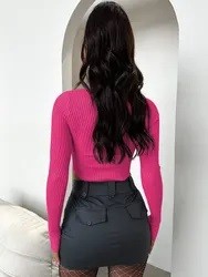 Irregular Hem Baby Tees High Quality Trendy Clothes Y2k Clothing Women 2023