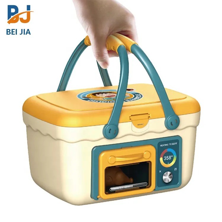 30pcs little chef barbecue BBQ grill toy set kitchen cooking food play set with light sound water interactive toys kids
