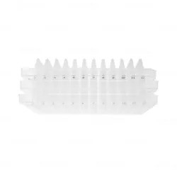 Half-skirt Medical Disposable Consumable Factory Supply transparent PCR 96 Well Plate