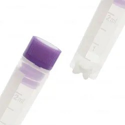 Medical Disposable Wholesale customized sterile transparent cryotube 2ml