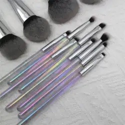 00:00 00:44  View larger image Add to Compare  Share YRX X048 Professional Custom Logo Makeup Brushes Dazzle Synthetic Foundation Eye Shadow Makeup Brush Set