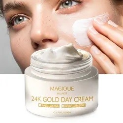 new arrival vitamin c anti aging wrinkle dark spot remover brightening 24k gold face cream