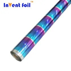 INVENT FOIL Supplying Heat Foil Printing Double color PET Film Hot Stamping Foil For Paper and Plastic