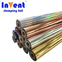 Multi color Bright colour Colourful Toner Reactive Foil Hot stamping foil For Toner Foils wedding cards Paper