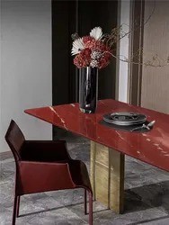 Goldtop Stone OEC/ODM Customized Size Polished Palestine Jasper Red Marble Countertop & Vanity Top