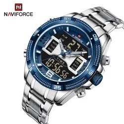 NAVIFORCE Luxury Original Quartz Steel Waterproof Fashion Watches For Man