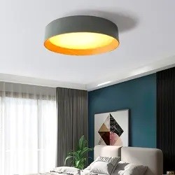 Modern Flush Mount Light Fixtures Ceiling Chandelier House grey Led Lighting Ceiling Recessed Bedroom Led Ceiling Lights