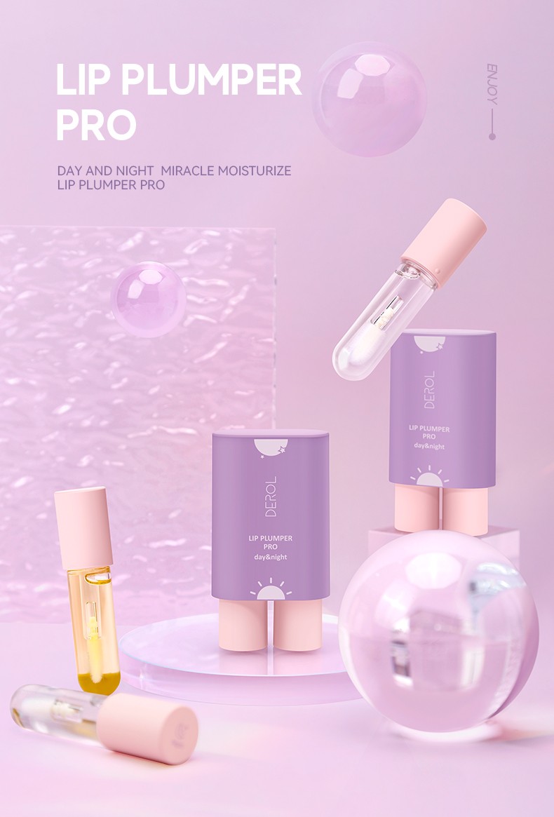 Private Label Moisturizing Vegan Cruelty Free Beauty Lip Oil Set Organic Plumping Lip Oil Set