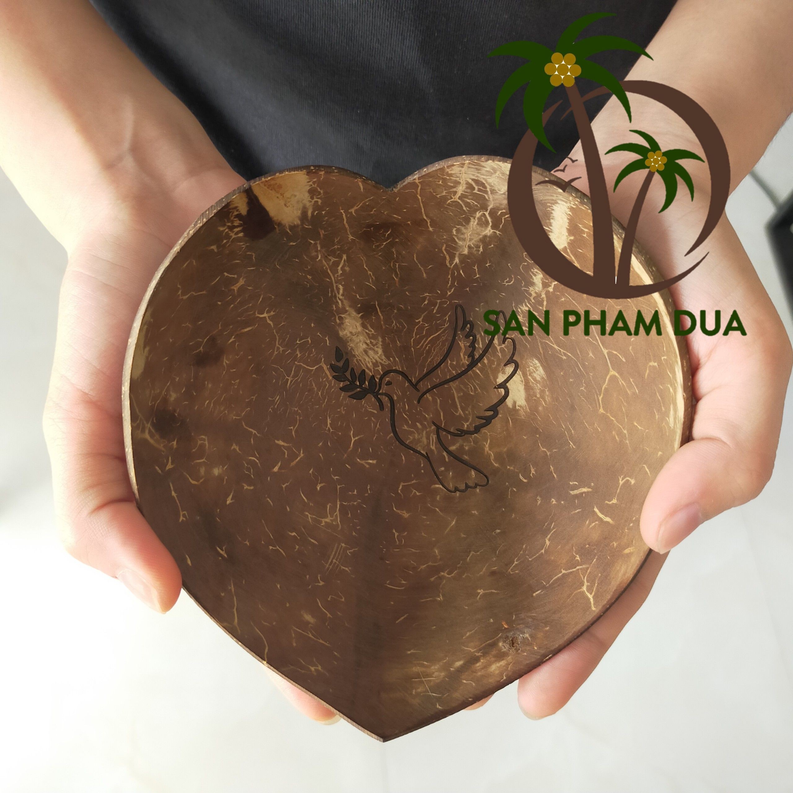Custom LOGO Coconut Shell Bowls Eco Friendly SALAD BOWL COCONUT BOWL HIGH QUALITY ECO FRIENDLY PRODUCT