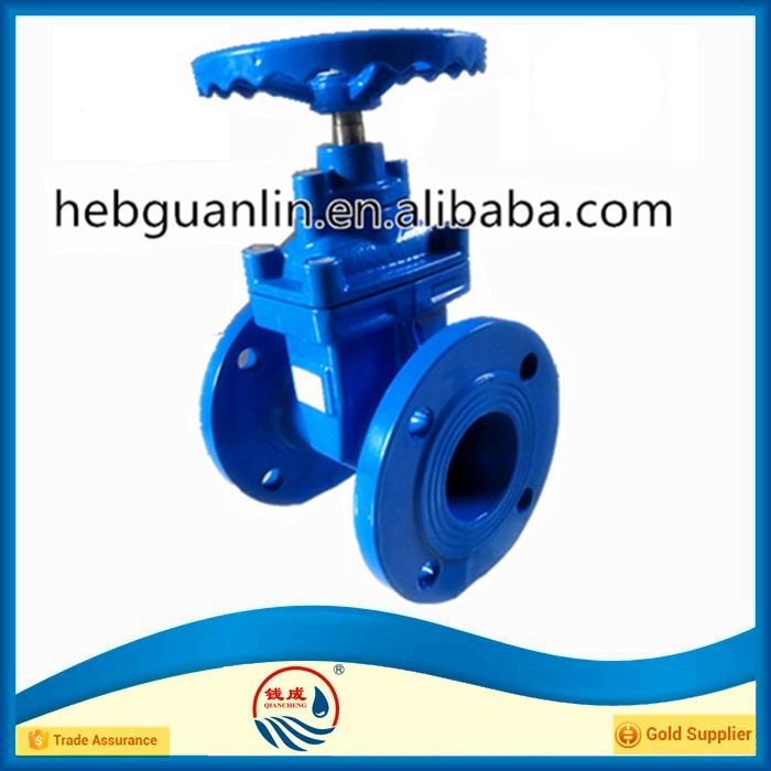 PN16 PN25 DN100 DN150 BS Ductile iron hard seal gate valve