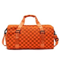 Short-distance travel bag with shoe compartment large-capacity Oxford Sports fitness Dry and wet separation Yoga shoulder bag