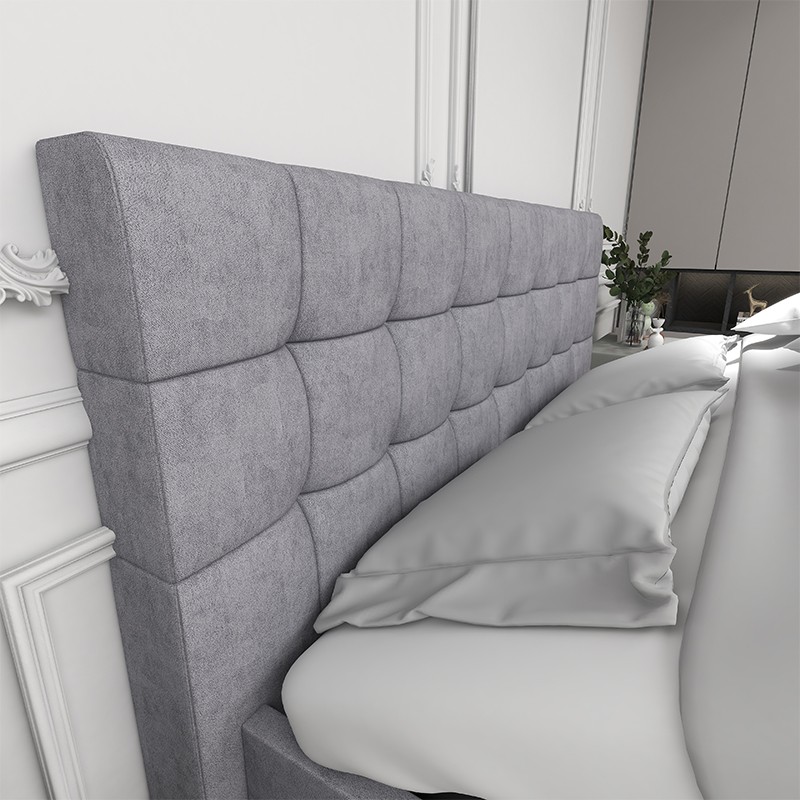 Kainice Free Sample Twin Storage Up-holstered Queen Single Double Luxury Lit Complet Cama Matrimonial King Size Bed With Drawer