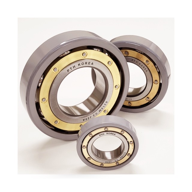Korea Best Performance Wind Turbine Bearing 6316-M-C3-J20A Brass Cage Deep Groove Ball Bearing 4.07 kg