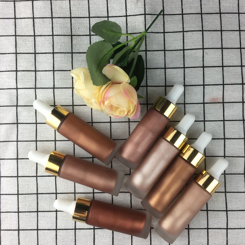 custom highlighter private label body shimmer oil body body oil