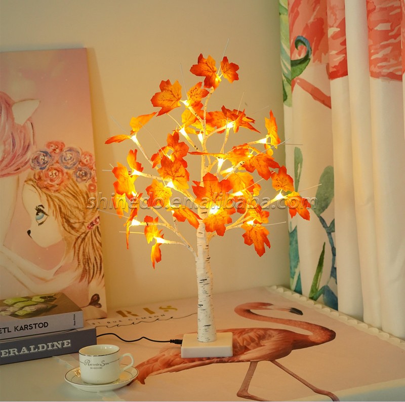 LED Halloween Christmas Holiday decoration Gift Light Maple Birch holiday light