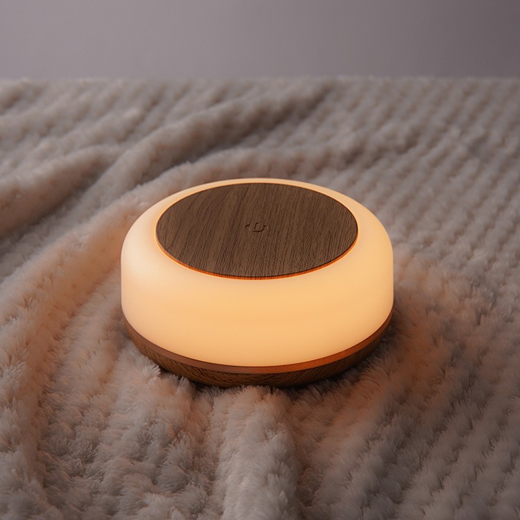 Factory Direct Sales Small LED Touch Table Lamp Charging Port Rechargeable Decorative Night Light for Room
