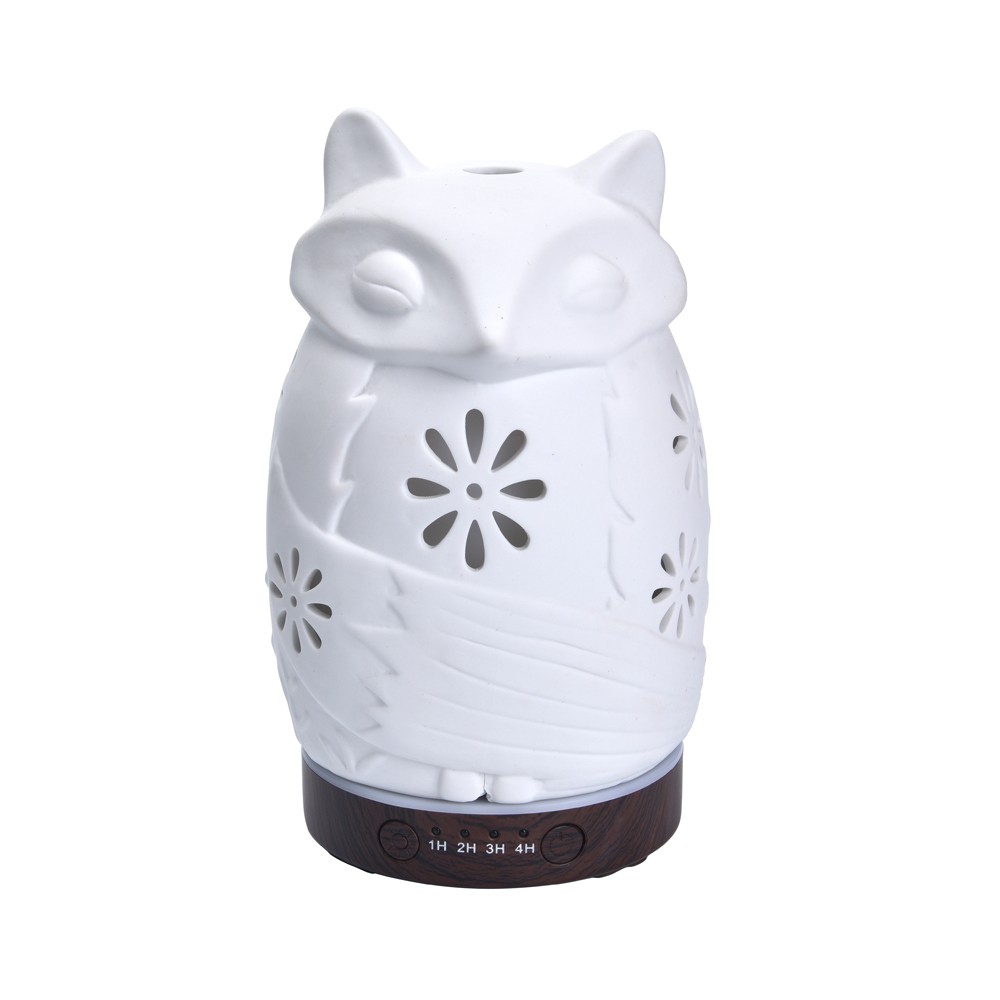 Home Decorative Flower Fragrance Humidifier Ceramic Aroma Diffuser