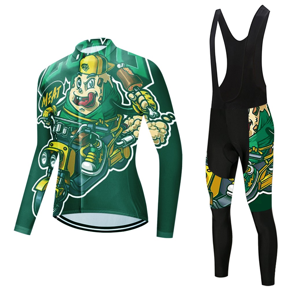 Manufacturer direct sales men's cycling suit Racing bicycle shirt Mountain bike cycling suit pants OEM customization