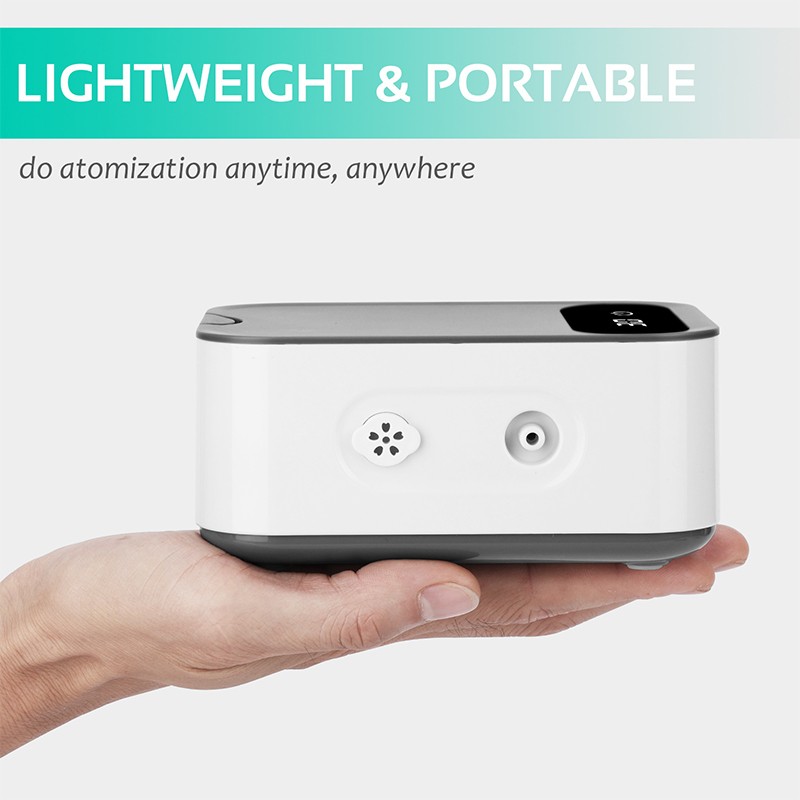 hot selling inhaler portable Nebulizador medial travel digital LCD display compressor Nebulizer