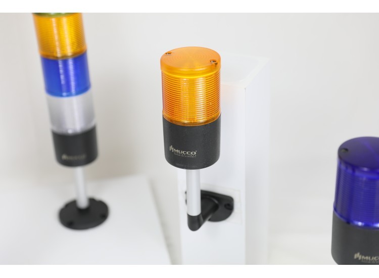 High sound High Light Steady Flashing Rotary Strobing With Buzzer ABS Housing Polycarbonate Lens Signal Tower With One Layer