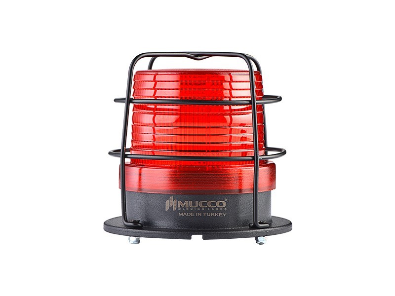 Super Bright Power Led , Strobing , High Sound Maxi Volt Signal Beacons with Buzzer and Protection Cage