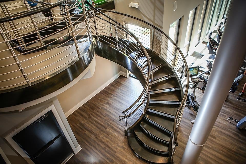 Gold Spiral Staircase Marble Staircase Cost Top Grade Prefab Carved Oak Wood Loft Fiberglass Tempered Glass Circular Staircase