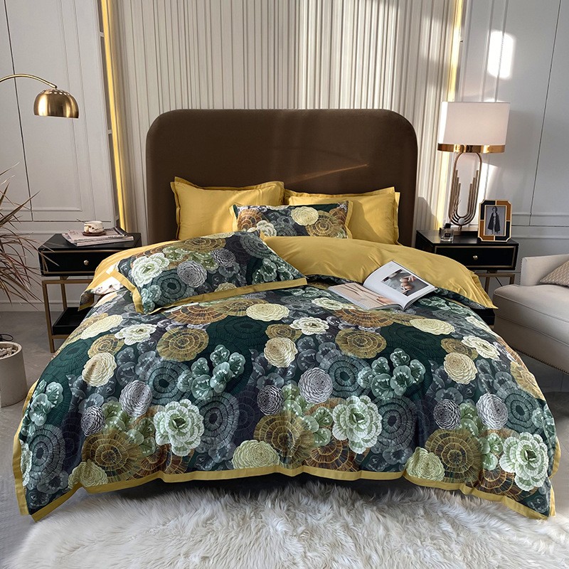 Modern kids high quality custom wholesale home textiles luxury sheet set bedding set