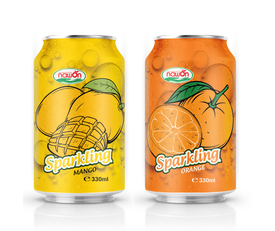 Sparkling Water Private Label HALAL 330ML Sparkling Juice Drink Fruity Flavor Soft Drink Beverage Manufacturer