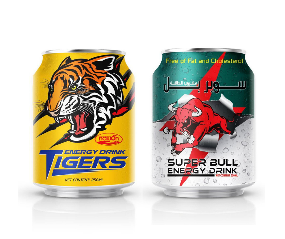 HALAL 250ml Energy Drink Made from Natural Ingredients Energy Drink with Fruit Juice from Vietnam