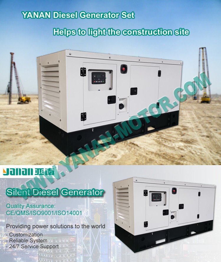 Hot Sales Silent Diesel Generator Price 20kva 30kw Three Phase 50Hz More Power Generator Set
